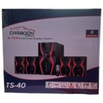 Carboon Serisi Ts-40 52 Watt Bluetoothlu 4+1 Dijital Ekran Radyolu USB Tf Destekli Ses Sistemi - Görsel 4