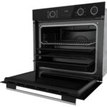 Ferre XE64CS Steamart&fryart Serisi Buharlı Pişirme Siyah Ankastre Fırın (0+10 Konum) - Görsel 5