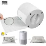 Faf 10 Adet Xiaomi Smart Air Purifier 4 Compakt  EU Uyumlu Gümüş İyonlu Elektrostatik Toz Tutucu Ön Filtre