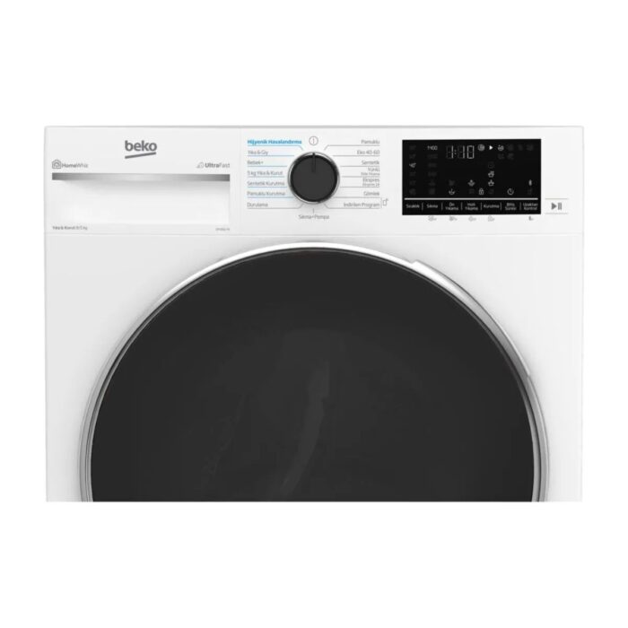 Beko CM 850 YK D Enerji Sınıfı 8 kg Yıkama 5 kg Kurutma 1400 Devir Kurutmalı Çamaşır Makinesi - Görsel 4