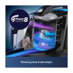 Philips XB7150/07 Marathon Daily Torbasiz Elektrikli Süpürge, 750 W, PowerCyclone 8 CarpetClean Başlık,XB7150 - Görsel 5