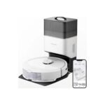 Roborock Q8 Max Plus Çöp Istasyonlu 5500PA Emiş Güçü Akıllı Robot Süpürge - Beyaz