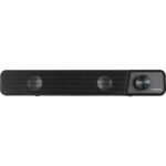 Mikado MD-69S Siyah 3WX2 LED Işıklı Multimedia Soundbar Speaker - Görsel 3