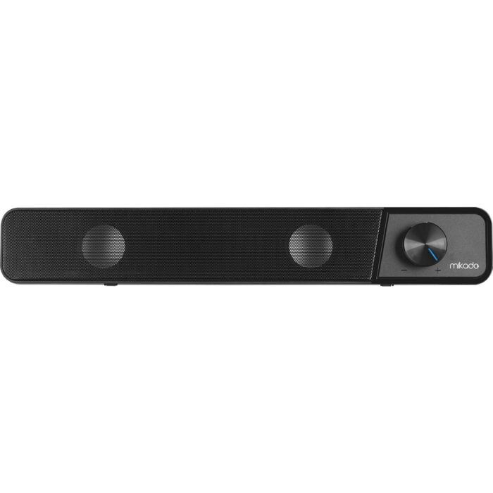 Mikado MD-69S Siyah 3WX2 LED Işıklı Multimedia Soundbar Speaker - Görsel 3