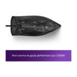 Philips DST7511/80 7500 Serisi Azur Buharlı Ütü 3200 W, 55g/dk Sürekli Buhar, 260 g Şok Buhar, SteamGlide Elite Taban, - Görsel 3