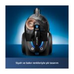 Philips XB7150/07 Marathon Daily Torbasiz Elektrikli Süpürge, 750 W, PowerCyclone 8 CarpetClean Başlık,XB7150 - Görsel 4