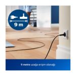 Philips XB2123/09 2000 Serisi Torbasiz Elektrikli Süpürge, 750 W, PowerCyclone 4, Super Clean Air Filtre, Kompakt ve Hafif, - Görsel 5