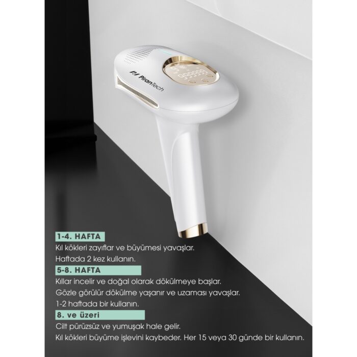 Pirantech  Bhrl-08 Buz Lazer Epilasyon 999.999 Atım- Cilt Gençleştirici - Lazer Epilasyon Aleti - Görsel 5