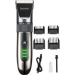 Ipone 1012 Profesyonel Seramik Dişli Saç Sakal Ense Düzeltme Tıraş Makinesi Kuaför Tercihi USB Şarjlı - Görsel 2