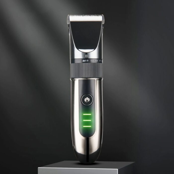 Ipone 1012 Profesyonel Seramik Dişli Saç Sakal Ense Düzeltme Tıraş Makinesi Kuaför Tercihi USB Şarjlı - Görsel 3