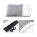 Louis1 Kış USB Şarj Elektrikli Ayak Isıtma Pedi Yumuşak Peluş Yıkanabilir Ayak Isıtıcı Isıtıcı Uyku Geliştirmek Ev Ayak Isıtma Mat (Yurt Dışından) - Görsel 2