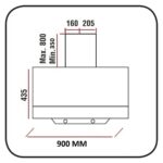 Alveus New Star 2'li Siyah Ankastre Set [BİNDESİT-GLS640] - Görsel 4