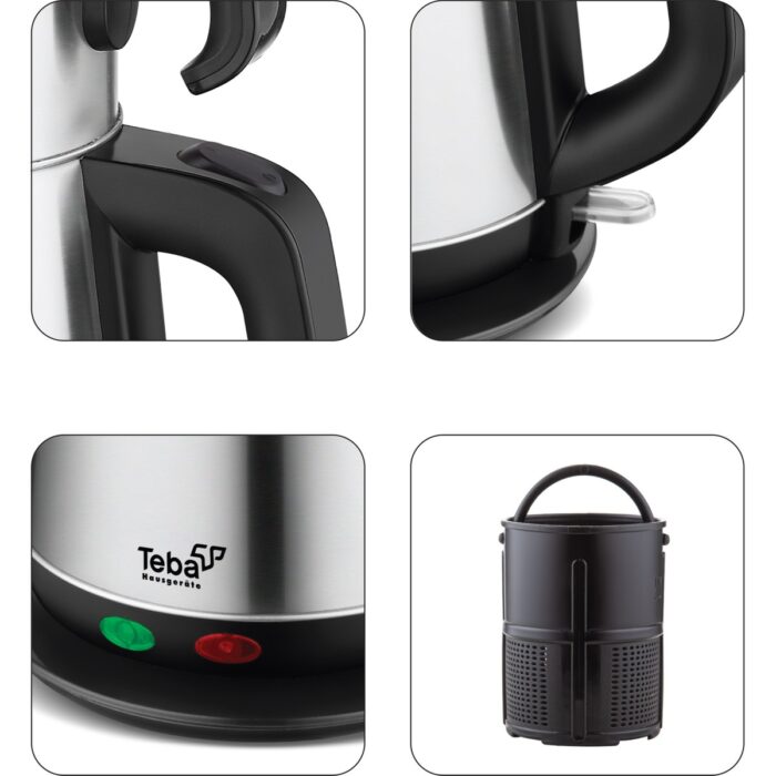 Teba 1.8 Lt su kapasitesi 1500 W Çay Makinesi - Görsel 4