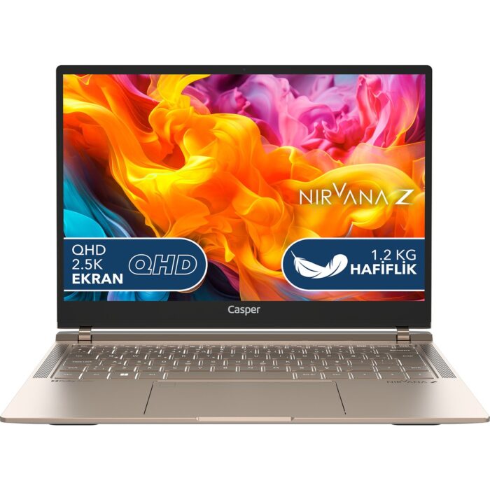 Casper Nirvana Z100 Intel Core i5 1335U 16GB 500GB SSD Freedos 14" Taşınabilir Bilgisayar Z100.1335-BV00X-B-Q - Görsel 1