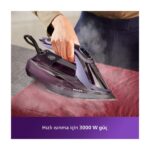 Philips 8000 Serisi Azur Buharlı Ütü, 3000W, SteamGlide Elite Taban, Otomatik Kapanma, 240 g Şok Buhar, Sıfır Yanık Garantisi, DST8021/30   - Görsel 2