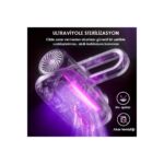 Enshall Şarjlı Mini Uv-C Işınlı El Süpürgesi Çarşaf Yastık Tüy Temizleme Makinesi 5000-8000PA 100W - Görsel 4