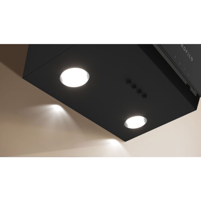 Profilo DVK6J361 Siyah Cam Duvar Tipi Davlumbaz - Görsel 3