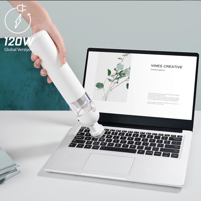 Xiaomi Mi Vacuum Mini Şarjlı El Süpürgesi 120 Watt Global Versiyon - Görsel 2
