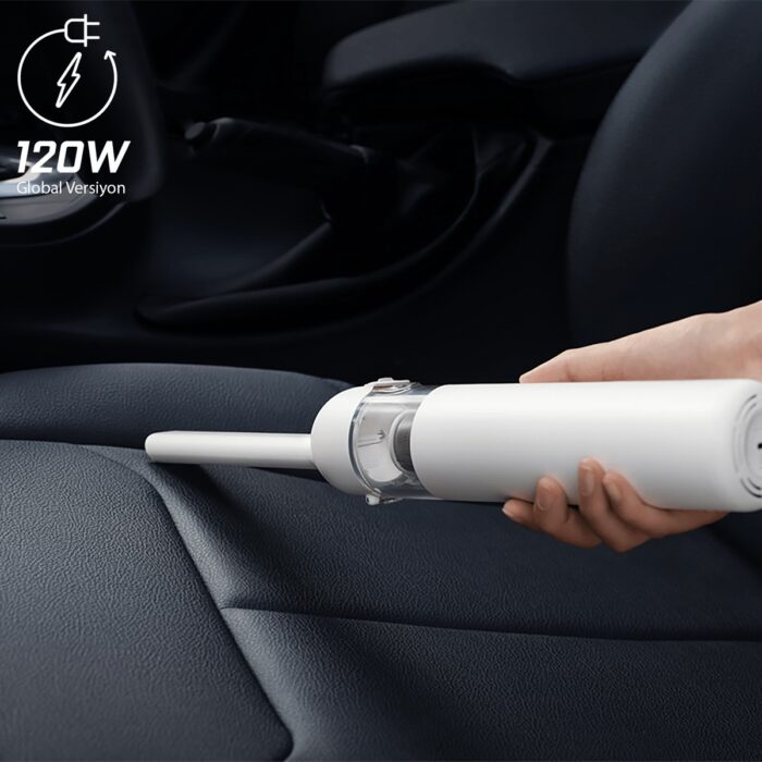 Xiaomi Mi Vacuum Mini Şarjlı El Süpürgesi 120 Watt Global Versiyon - Görsel 3