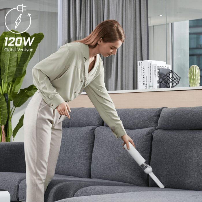 Xiaomi Mi Vacuum Mini Şarjlı El Süpürgesi 120 Watt Global Versiyon - Görsel 4