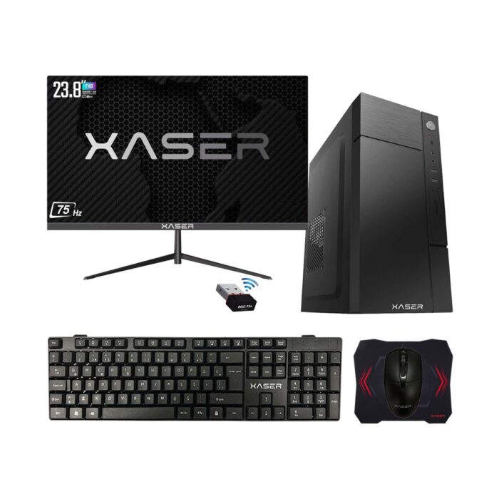 Xaser XSR404 I5 4570 16GB Ram 256GB SSD 23.8" Monitör Masaüstü Ofis Bilgisayarı - Görsel 1