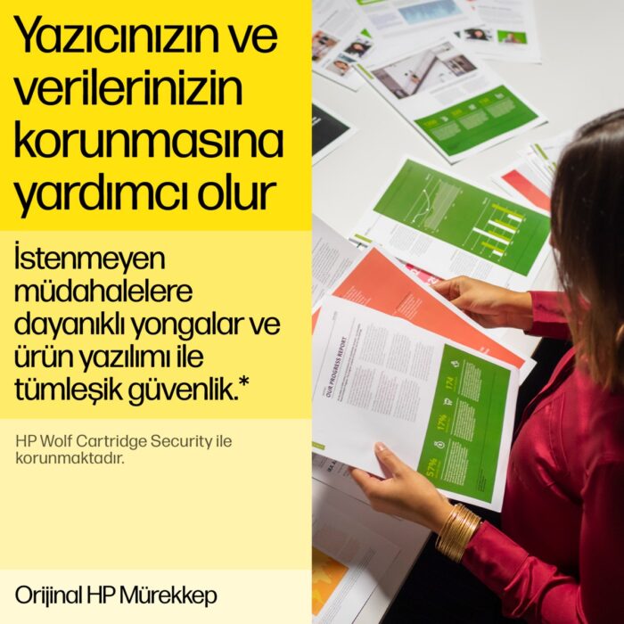 HP 653 Black Siyah Kartuş 3YM75AE - Görsel 5