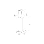 Sonorous Sp 701 Blk (Siyah) Hoparlör Standı Ayağı - Görsel 3