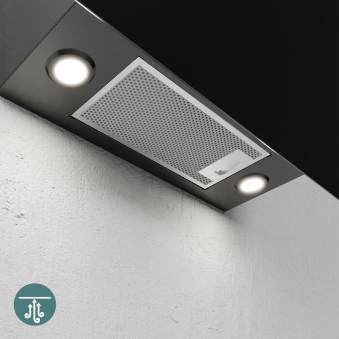 Kügerr D8 90 cm Siyah Sessiz Davlumbaz - Görsel 3