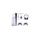 Sony Playstation 5 Slim Dijital Edition + 2 Dualsense + 3D Plus Kulaklık Oyun Konsolu