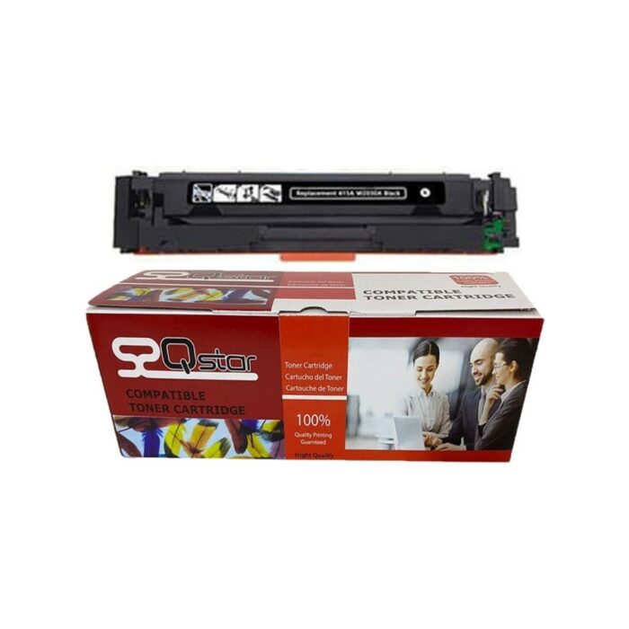 QSTAR HP M479DW MUADİL TONER ÇİPLİ TONER 415A SİYAH - Görsel 1
