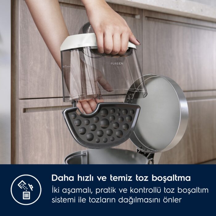 Electrolux Pure C9 PC91-ALRG Toz Torbasız Elektrikli Süpürge, 10 Yıl Motor Garantili - Görsel 4