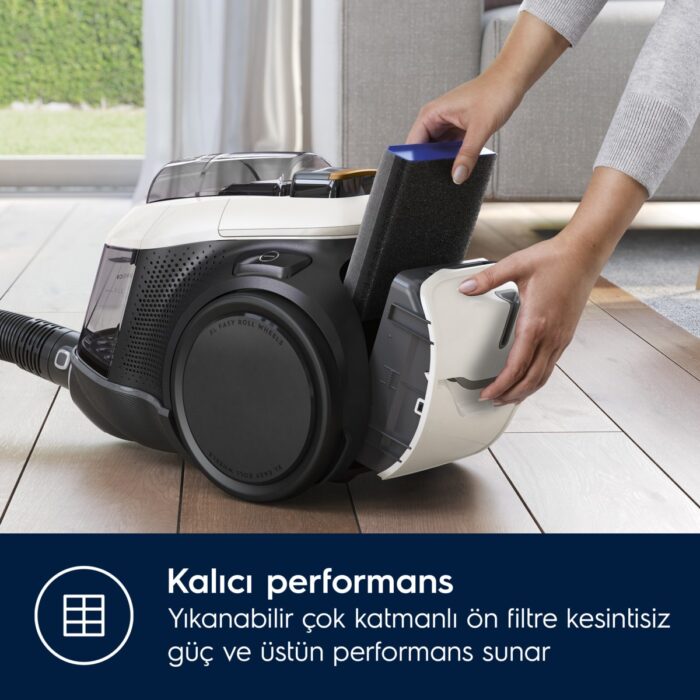 Electrolux Pure C9 PC91-ALRG Toz Torbasız Elektrikli Süpürge, 10 Yıl Motor Garantili - Görsel 5