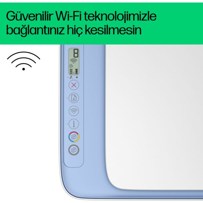 HP DeskJet Ink Advantage 2878 All-in-One Yazıcı, Baskı, Fotokopi, Tarama, Renkli, 70S63C - Görsel 4
