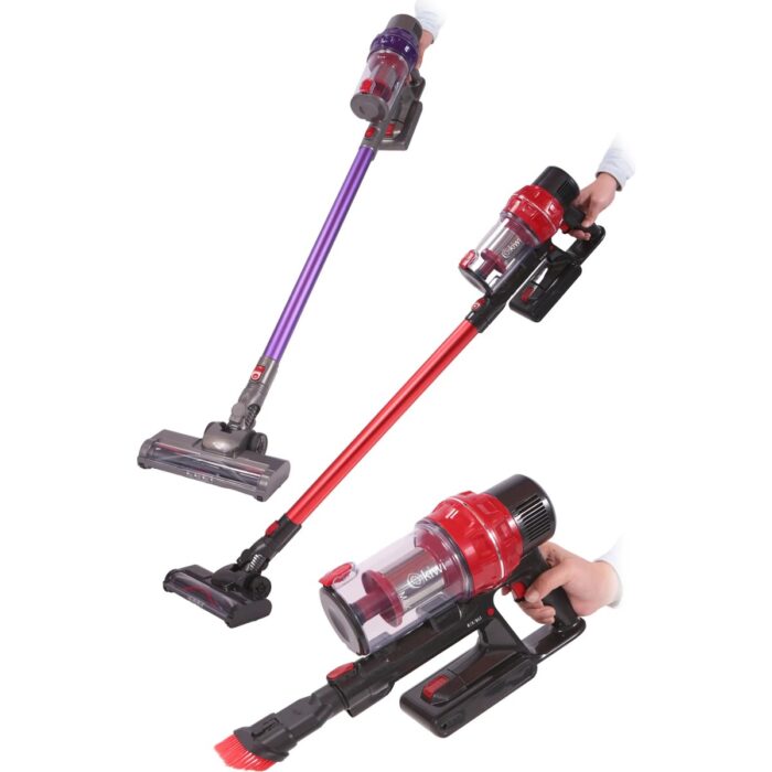 Kiwi KVC-4040 Kablosuz Dikey Süpürge - Güçlü Emiş, Siklon Teknolojisi, 2'si 1 Arada (El Tipi ve Dikey Kullanım), 0.8L Toz Haznesi - Görsel 5