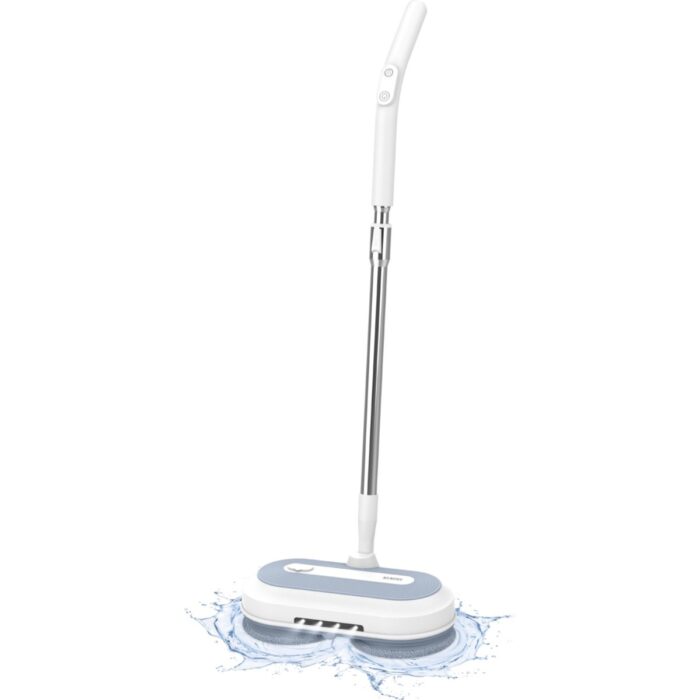 110000647474992.jpg Kumtel Şarjlı Kablosuz Mop Paspas - Güçlü Döner Başlık ve Otomatik Su Püskürtme ile Pratik Ev Temizliği, 0.8L Toz Haznesi - Görsel 1