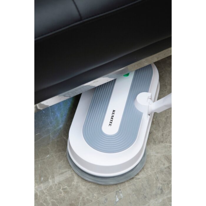 Kumtel Şarjlı Kablosuz Mop Paspas - Güçlü Döner Başlık ve Otomatik Su Püskürtme ile Pratik Ev Temizliği, 0.8L Toz Haznesi - Görsel 5