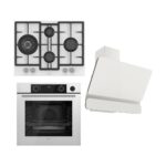 Ferre Steamart&fryart Serisi Buharlı Pişirme Beyaz Set (ED076 + XE64CB +D081 )