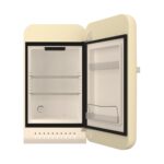 Elektromarla Retro Minibar Mini Buzdolabı Bej - Görsel 4