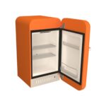 Elektromarla Retro Minibar Mini Buzdolabı Turuncu - Görsel 4