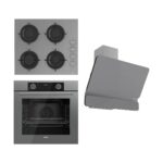 Ferre Steamart&fryart Serisi Buharlı Pişirme Gri Set (CS208 + XE64CPR +D082 )