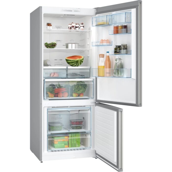 Bosch KGN76VIE0N Alttan Donduruculu Buzdolabı 186 x 75 cm Kolay Temizlenebilir Inox No-Frost - Görsel 2