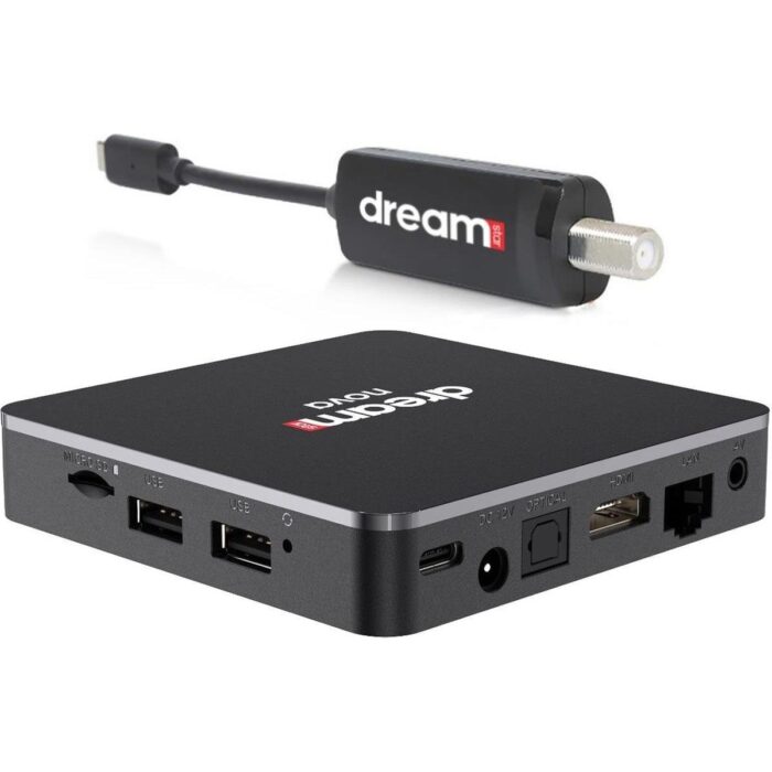 Dreamstar Nova 4K Google Lisanslı Android Tv Box + Dreamstar Orjinal Type-C Dvbs Tuner - Görsel 3