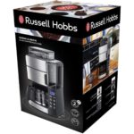 Russell Hobbs 25610-56 Grind & Brew Glass Carafe Coffee Make - Görsel 3