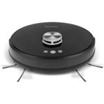 Homend Alex Laser Pro 1283H Moplu ve Haritalamalı Akıllı Robot Süpürge Siyah