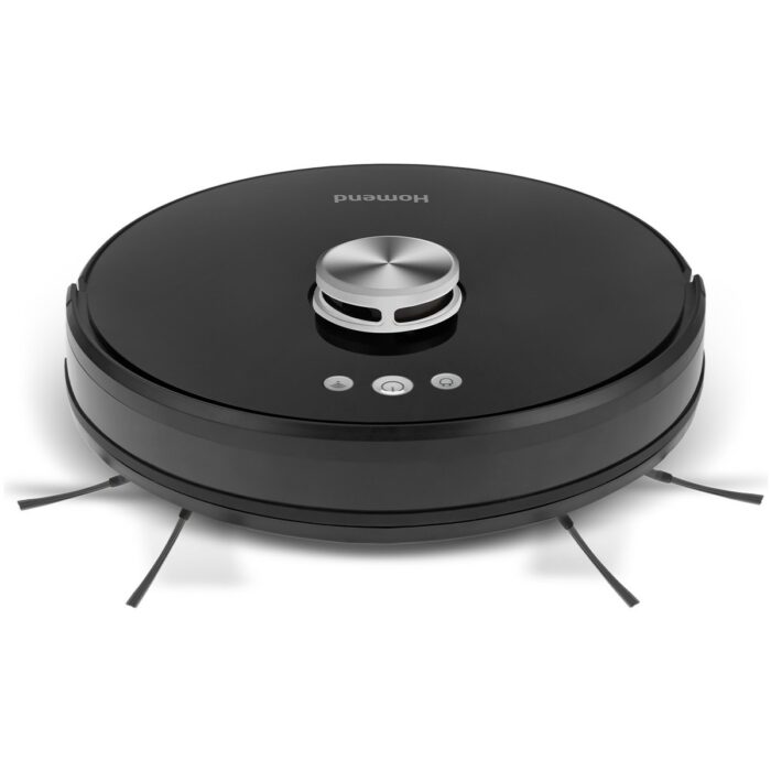 Homend Alex Laser Pro 1283H Moplu ve Haritalamalı Akıllı Robot Süpürge Siyah - Görsel 1