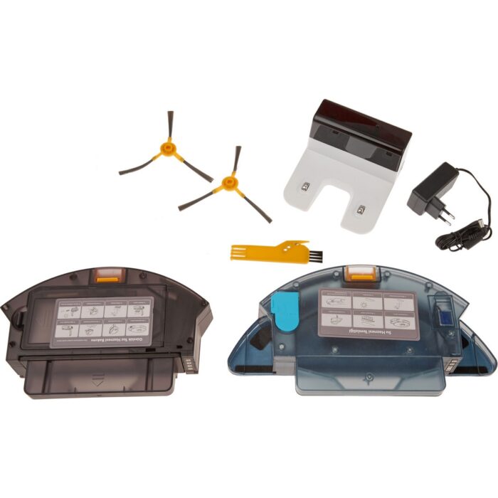 Homend Alex Laser Pro 1283H Moplu ve Haritalamalı Akıllı Robot Süpürge Siyah - Görsel 5