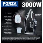 Fantom Forza Ir 3000 Buharlı Ütü Bakır - Görsel 2