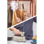 Kiwi KSI-646 1000 Watt 2'si 1 Arada Buharlı Ütü & Dikey Ütü Kırışık Giderici Portatif Bej - Görsel 2