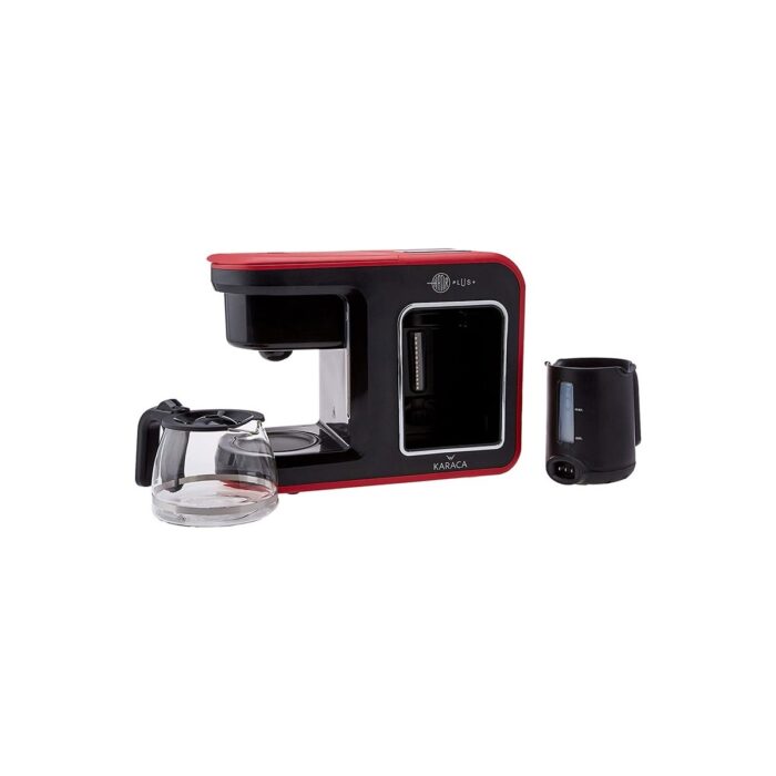 Karaca Hatır Plus 2 In 1 Kahve Makinesi Kırmızı - Görsel 1