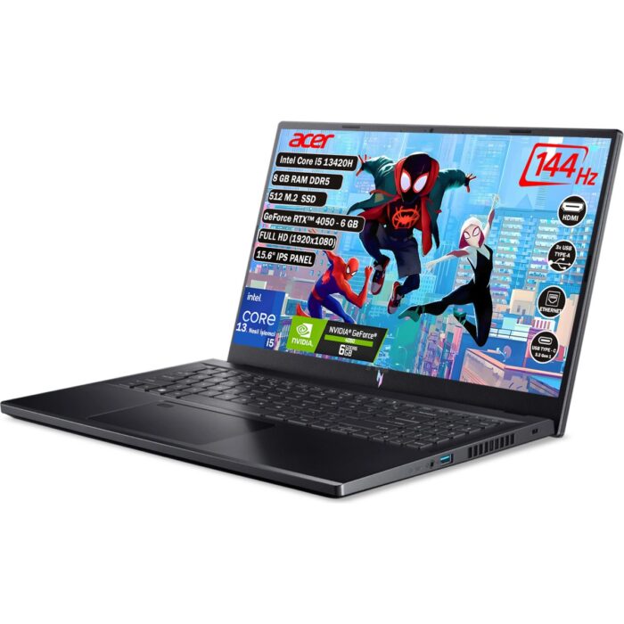 Acer Nitro V 15 Intel Core i5 13420H 8 GB 512 GB SSD Rtx 4050 6 GB Freedos 15.6" FHD IPS Taşınabilir Bilgisayar NH.QNBEY.001 - Görsel 3